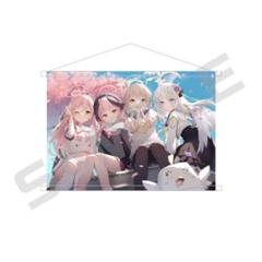 ブルーアーカイブ　モモイ　ミドリ　水着　B2タペストリー　メリサン　ブルアカ ブルーアーカイブ モモイ ミドリ 水着 B2タペストリー メリサン