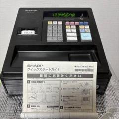 中古品 SHARP シャープ 電子レジスター XE-A147-B - メルカリ