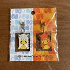 メタルチャームセット ポケモン アローラロコン&ロコンポンチョ