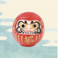 中川政七　かしゆか商店　高崎だるまとリヨン　だるまの幸喜　赤 かしゆか商店 だるまの幸喜 高崎だるまとリヨン 赤 - メルカリ