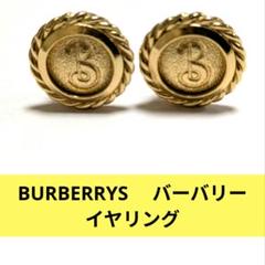 BURBERRYS バーバリーズ レディース 小物　 イヤリング　ゴールド　ロゴ