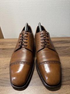シェットランドフォックス SHETLANDFOX ストレートチップ 茶 71