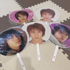 関ジャニ∞ 渋谷すばる Jr時代 ハート うちわ ピンク 関ジャニ∞ 渋谷すばる Jr時代 ハート うちわ ピンク