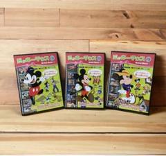 ミッキーページ　A3 三枚 ミッキーマウス PAPER THEATER -wood style- / MICKEY MOUSE PT