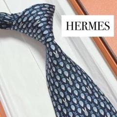 美品 HERMES ネクタイ 総柄 ウサギ 犬 アニマル 極美品✨HERMES ネクタイ エルメス 可愛い うさぎ アニマル 総柄