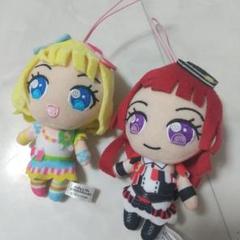 プリパラ おすわりぬいぐるみ 5周年 南みれぃ プリパラ5周年 おすわりぬいぐるみ 真中らぁら 南みれぃ 北条そ