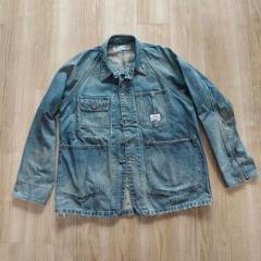 DAIRIKU Non-Washed デニム カバーオール DAIRIKU Non-Washed デニム カバーオール