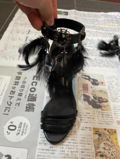 【激レア】alice auaa アリスアウアア アラビアン羽サンダル 23cm 激レア】alice auaa アリスアウアア アラビアン羽サンダル 23cm