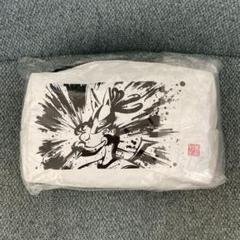 ポケモン　スクエアポーチ　墨絵列伝　ルカリオ&ゼラオラ
