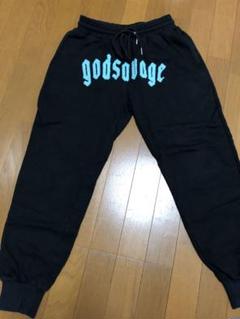 Godsavage ゴットサベージ　スウェットパンツ godsavage(ゴッドサヴェージ) スウェットパンツ スカイブルー