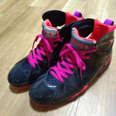 Air Jordan 7 ブラック/ピンク