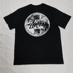 STUSSY DOT STAMP TEE ブラック M