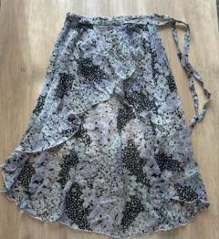 ◎人気限定セール中　ハンドメイド　バレエ　ロング巻きスカート　花柄