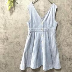 ポンポネット　子供服　130　ジャンバースカート　コーデュロイ　フレア　重ね着