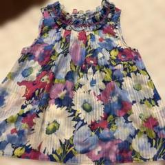 ［美品］ANNA SUI Mini チュニック 多色花柄