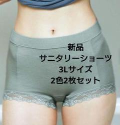 【新品】フェリシモ 心ほどけるサニタリーショーツ 3Lサイズ2枚セット