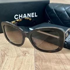 【極美品・正規品】CHANEL シャネル サングラス ココマーク　ケース付き 極美品・正規品】CHANEL シャネル サングラス ココマーク ケース