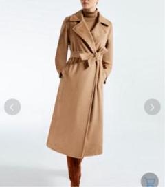 ZADAR★ MaxMara マニュエラピュアキャメルジレ Max Mara マックスマーラ ジレ ZADAR 大きいサイズあり ブラウン