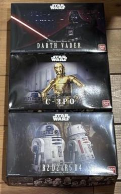 まとめ売り！最終！C-3PO カイロレン　ダースヴェイダー バンダイ スターウォーズ R2-D2 C-3PO ダースベイダー 3点