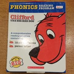 the big red dog 英語絵本　72册　箱付き　音源付きセット Amazon.co.jp: 英語 絵本 Clifford Phonics Fun 12冊 ボックス