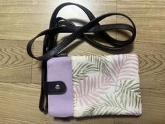 葉柄デザイン スマホショルダーストラップ