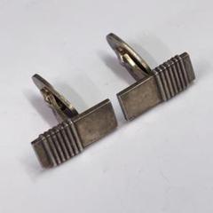 【美品】カフス　シルバー　92.5 MDRT仕様 美品】カフス シルバー 92.5 MDRT仕様 小物