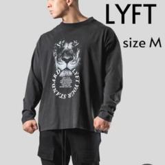LYFT リフト　長袖　カットソー★新品未使用　Ｌ LÝFT Logo Slim Fit Long Sleeve T-Shirt - Black