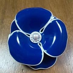 アレクサンドル ドゥ パリ  カメリア  [新品未使用]   ブルー×ホワイト