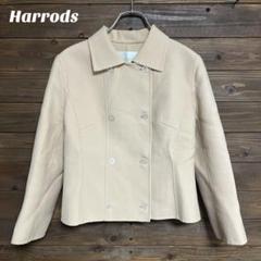 ハロッズ Harrods 素敵 ボタニカル フラワープリント ジャケット 1 Harrods - 【未使用】ハロッズ Harrodsノーカラージャケット