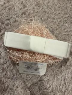 ラブティアラ　なでしこ　ホワイトリボンヘッドドレス大 リボンボンネ【なでしこ】ボンネ ヘッドドレス リボン