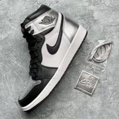 WMNS AIR JORDAN1 HIGH OG Silver Toe 29cm