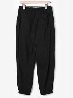 コモリ 23SS 空紡オックスドローストリングパンツ 黒 サイズ1