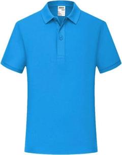 3XL⭐️メンズ ソリッドピケゴルフポロシャツコットン半袖 襟付き カジュ