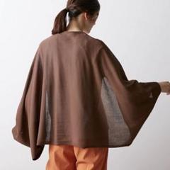 UVカット　ボレロ　ベルメゾン　グリーン　大きめ　【カラーご注意ください】