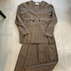 最終お値下げ【未使用】rim ark セットアップ Oversized check pattern SH オーバーサイズドチェックパターン