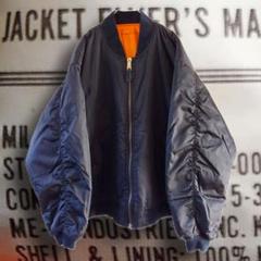 00s ビンテージ MA-1フライトジャケット ブラック 3L カニエ 常田 00s ビンテージ MA-1フライトジャケット ブラック 3L カニエ