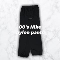 00s NIKE nylonpants TECH y2k glay 刺繍 L 00s NIKE ナイロンパンツ グレー ワイド | KOUHUKU