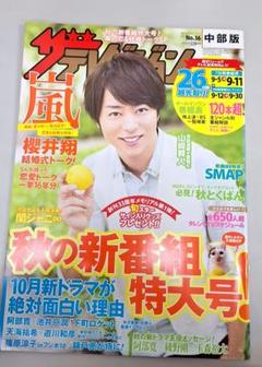 2010年 ザテレビジョン 嵐&二宮和也 表紙 3Dポスター付き 3冊セット 1969906482.jpg?1689232972