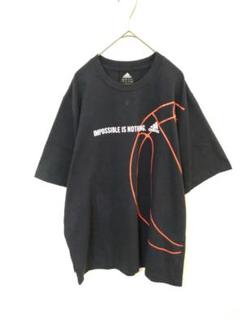 ｙ2ｋ　2005年　アディダス　Tシャツ　レディースXL　黒　前面プリント