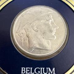 高鑑定 1963年 MS65 フランス 50フラン ヘラクレス銀貨 大型銀貨