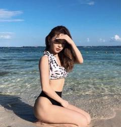 【ガジュマル】アリシアスタン レオパード ワンピース ビキニ S ALEXIA STAM - ALEXIASTAM レオパード 水着 新品 ビキニ