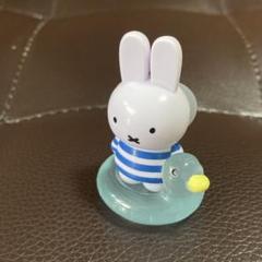 【新品未使用】ミッフィー　めじるしアクセサリー　アヒルさんの浮輪　クリアブルー