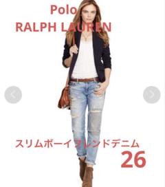 美品ラルフローレン☆ASTORボーイフレンドデニム26