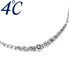 格安saleスタ 4℃ Pt メルカリ - 定価38万 リュール ネックレス ダイヤ アクセサリー