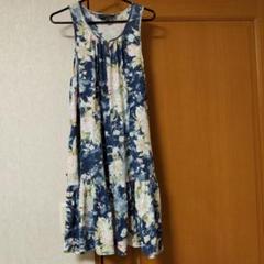 ラルフローレン　ノースリーブワンピース　XL/TG (16)　花柄