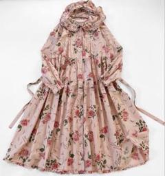 極美品♡￼ピンクハウス ジュビリーセレブレーションミディ丈ワンピース 22SS