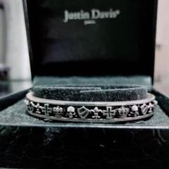 美品 ジャスティンデイビス KNIGHTLY バングル SBJ425A Justin Davis - ジャスティンデイビス SBJ425A KNIGHTLY