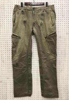 DIESEL ギミック 裾ジップ カーゴパンツ Y2K ミリタリー 90s Y2K shama 裾ジップ カーゴパンツ ミリタリー ボンテージ00s