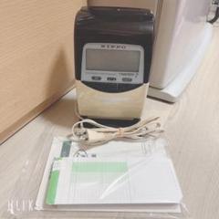 ニッポー タイムカード1冊付 NIPPO タイムレコーダー タイム