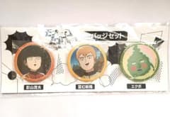 匿名配送】モブサイコ100知られざる奇跡の霊能力者缶バッジセット